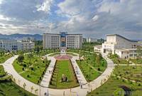 曲靖師范學(xué)院&mdash;&mdash;校園中心廣場鳥瞰